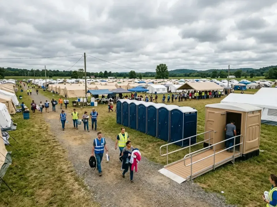 disaster-relief-camp-restrooms-010 — frequently asked questions, Dumpster & Portable Bathrooms Rental in Lorane, PA